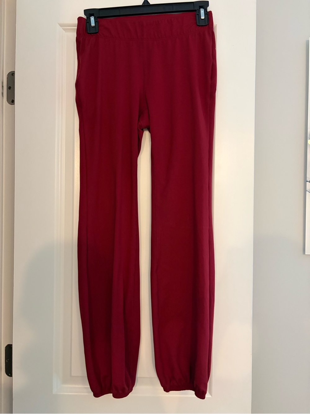 FP Movement Free People Let’s Bounce Bubble Pants Burgundy S